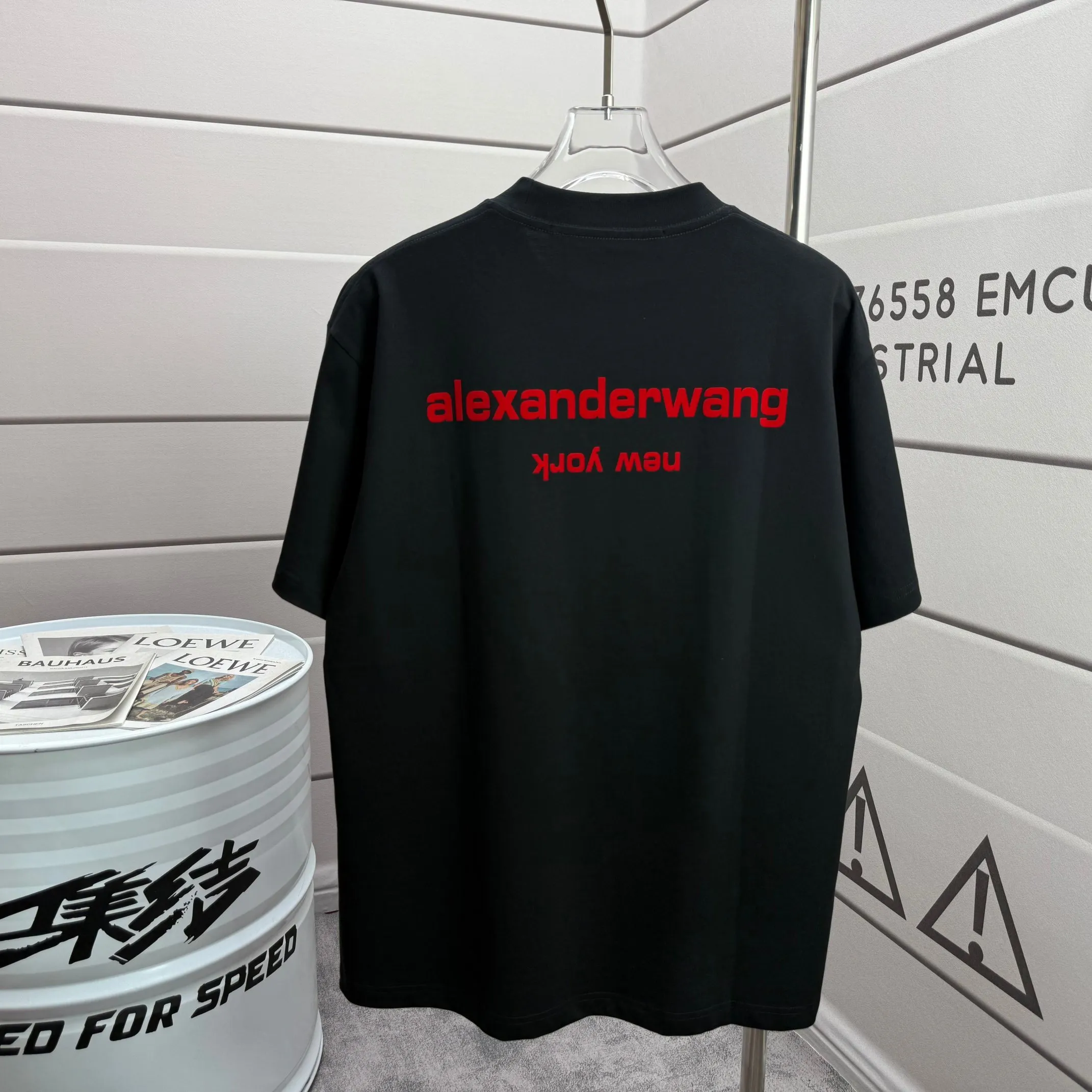 # 95 * *alexander 2026 New Arrival wang T Same Style ：Black White Size： S （90-130 ） M （120-150 ） L （140-165 ） XL （160-180 ） XXL （180 ）